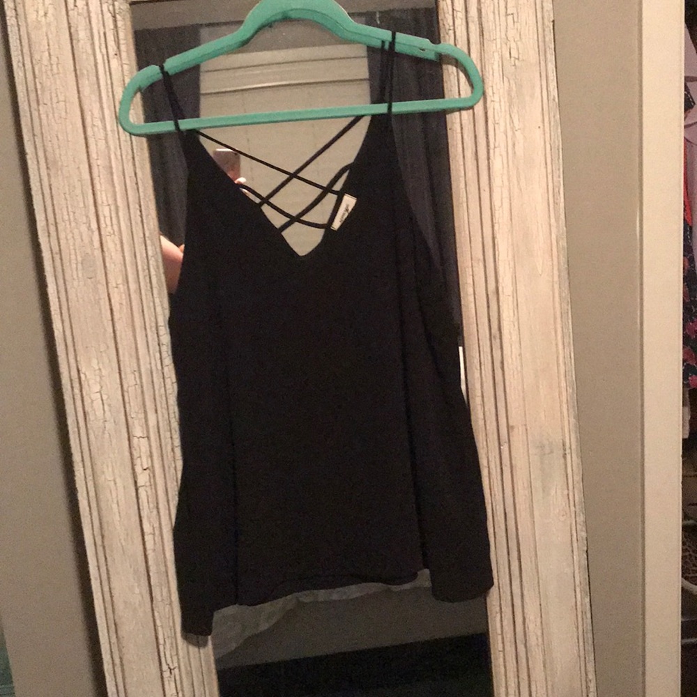 Super cute strappy blank tank! Brand new!